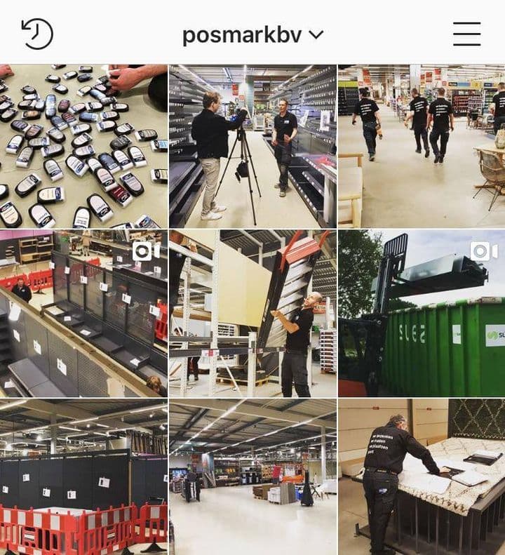 Volg Posmarkbv op Instagram voor leuke foto's en video's achter de schermen!